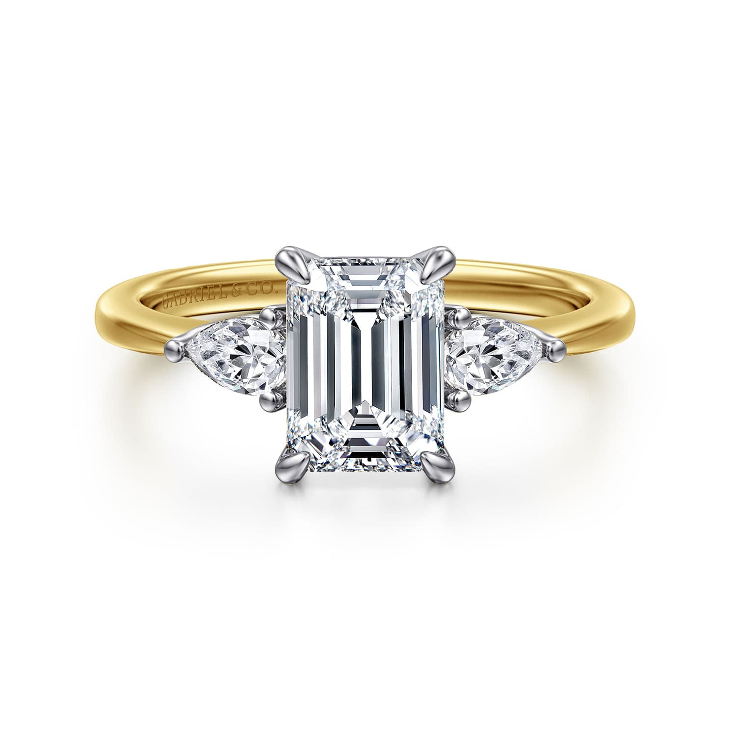 "Danette" Emerald Cut Diamond Ring