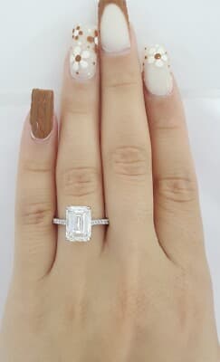 Tiffany Novo Emerald-Cut Ring