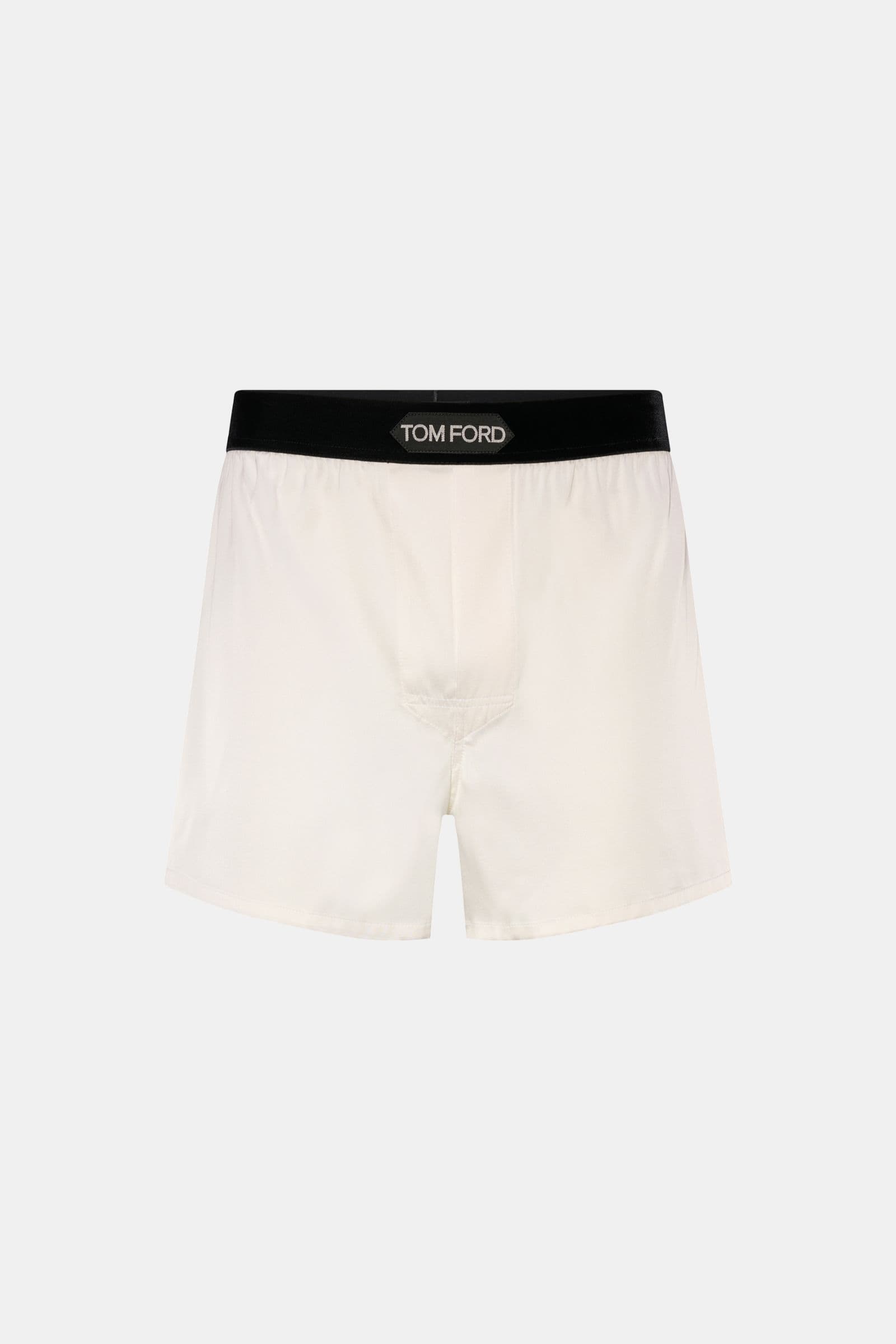 Velvet-Trimmed Stretch-Cotton Boxer Briefs