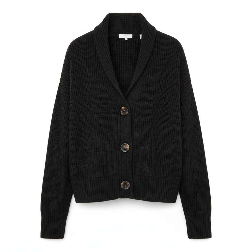 Wool & Cashmere-Blend Cardigan