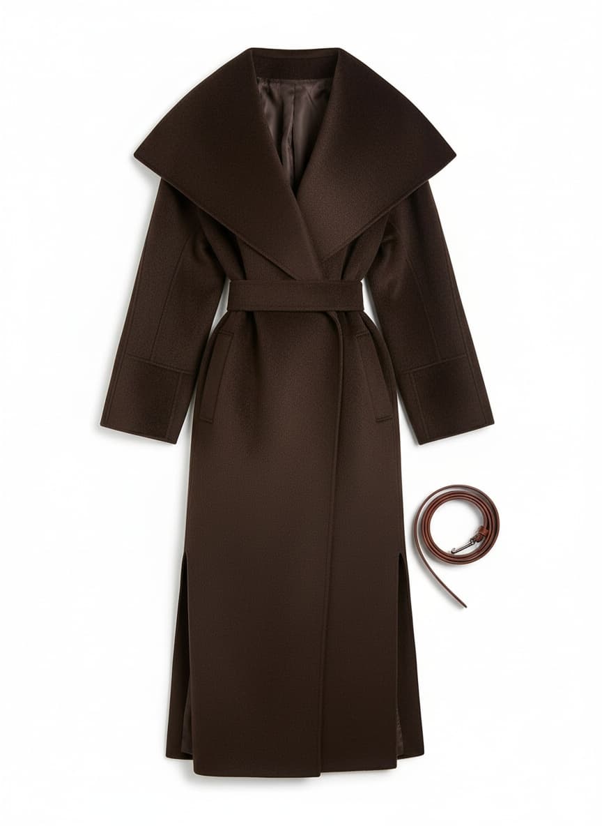 Belted Wool Coat