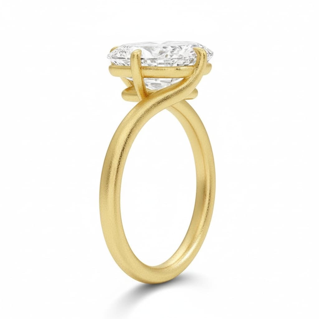 "Atelier" Solitaire Ring