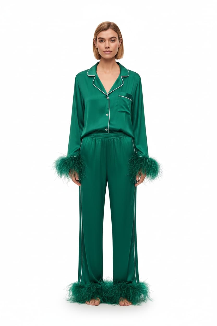 Gisele Printed Long PJ Set