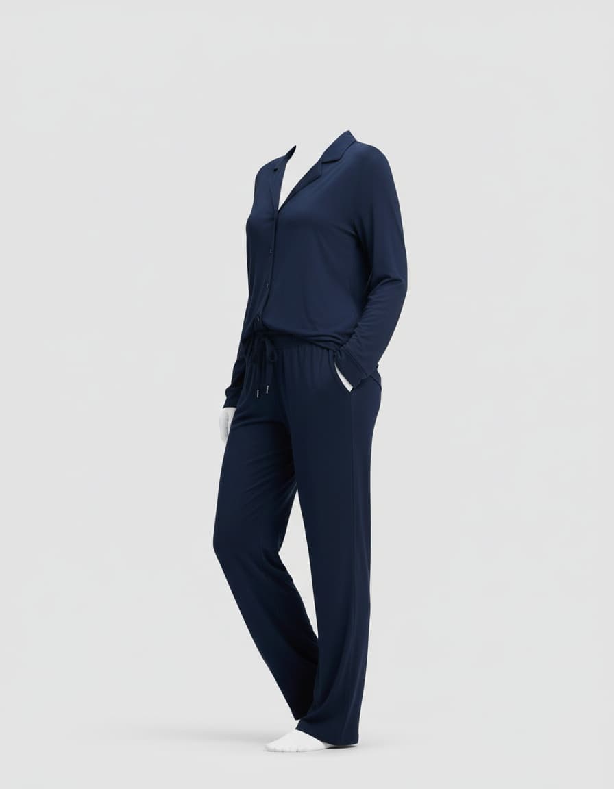 Long Sleeve Bamboo Pajama Set