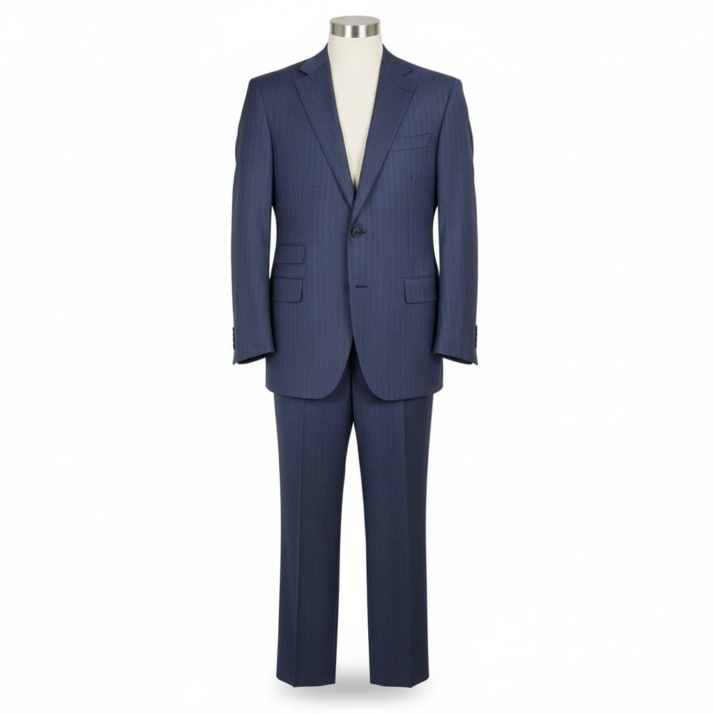 Madison Fit Stretch Wool Two-Button Suit