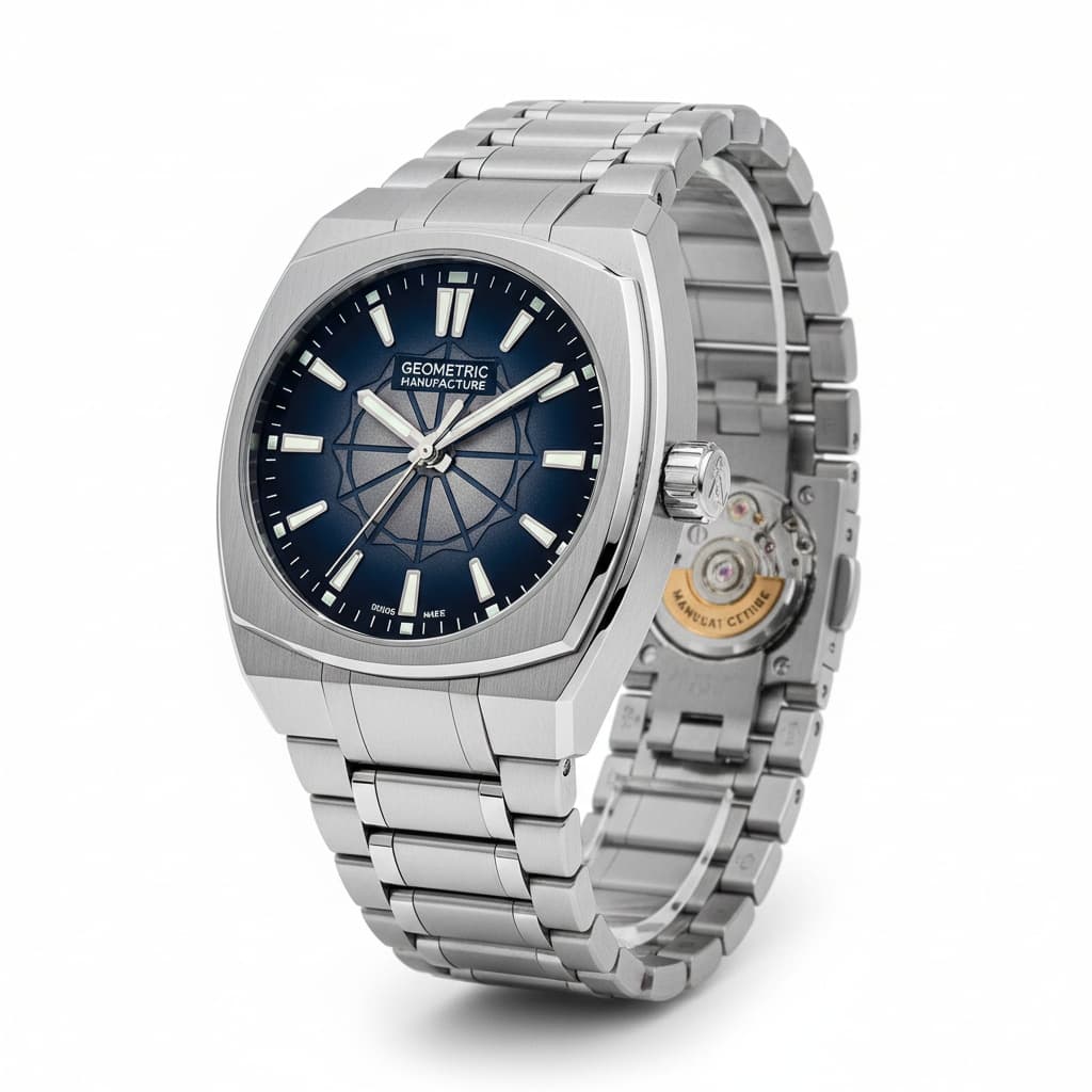 Geometric Case Watches