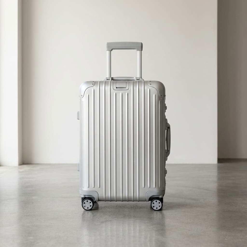 Minimalist Aluminium Luggage