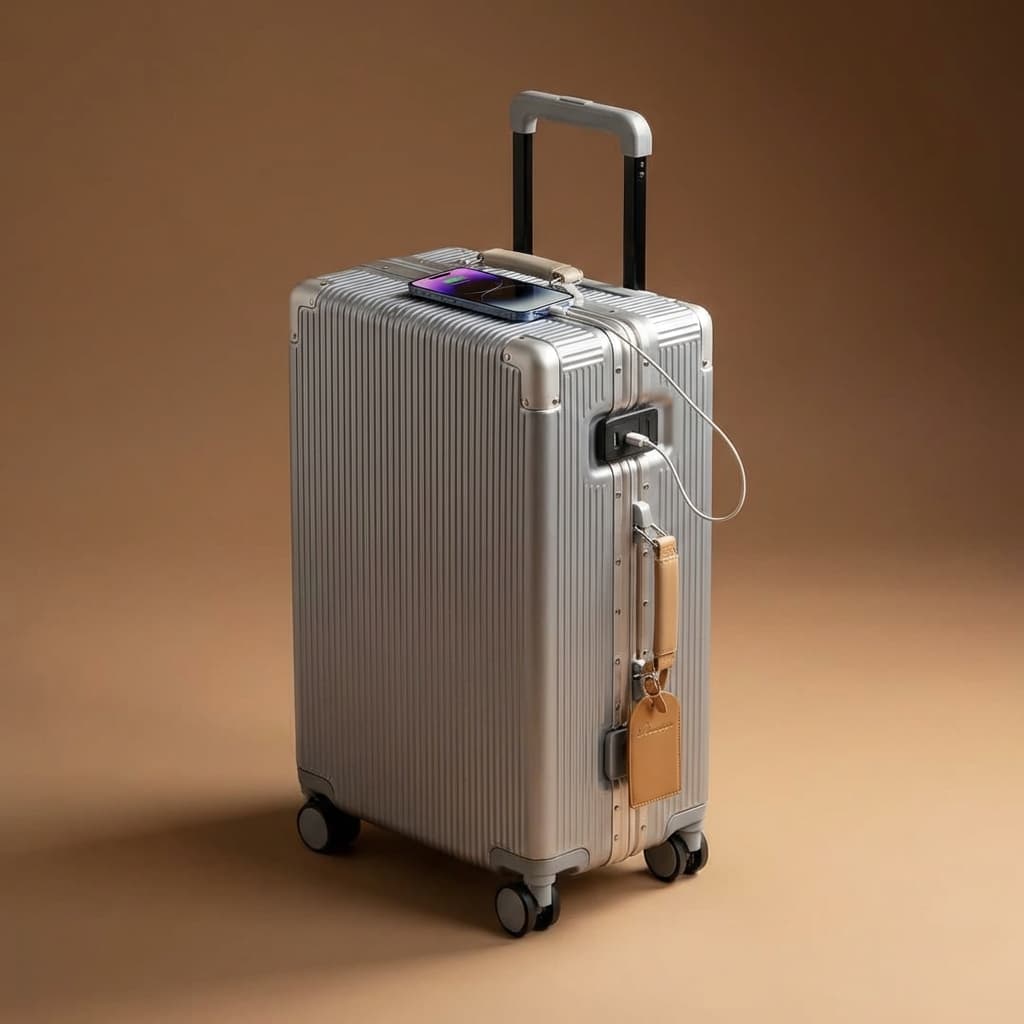 Smart Aluminium Luggage