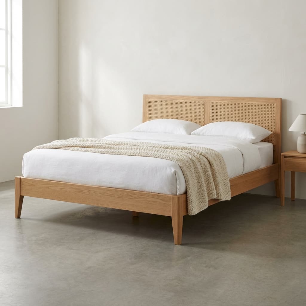 Scandinavian Minimalist Bed Frame