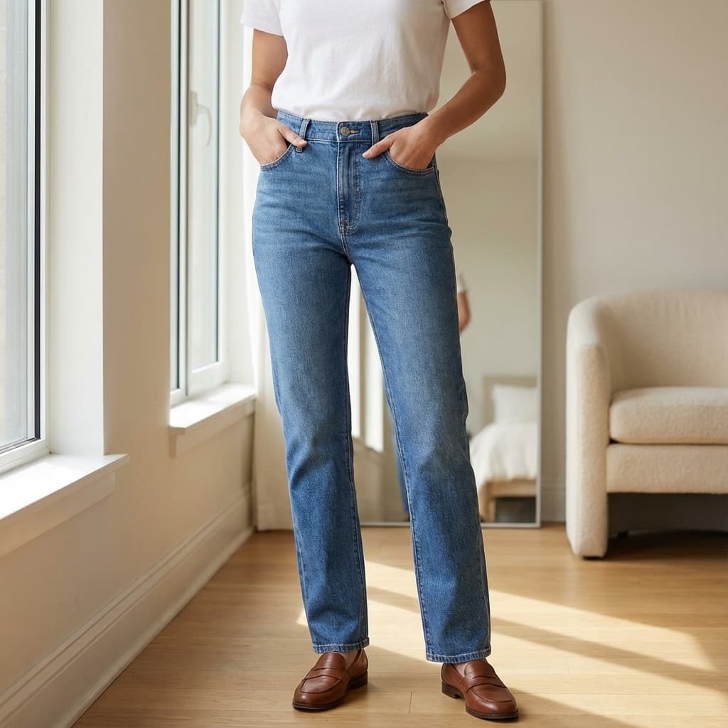Straight-Leg Jeans