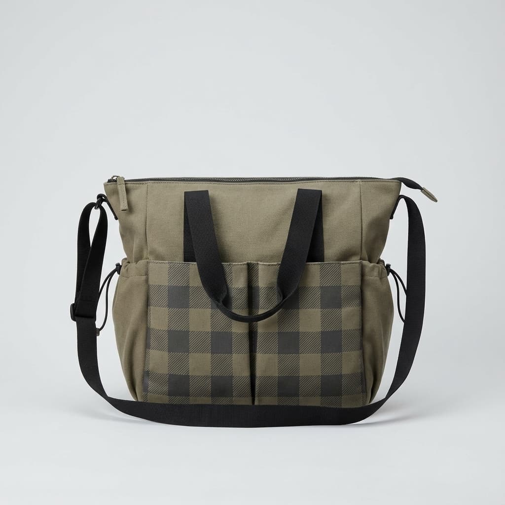 The Utilitarian Canvas Bucket Bag