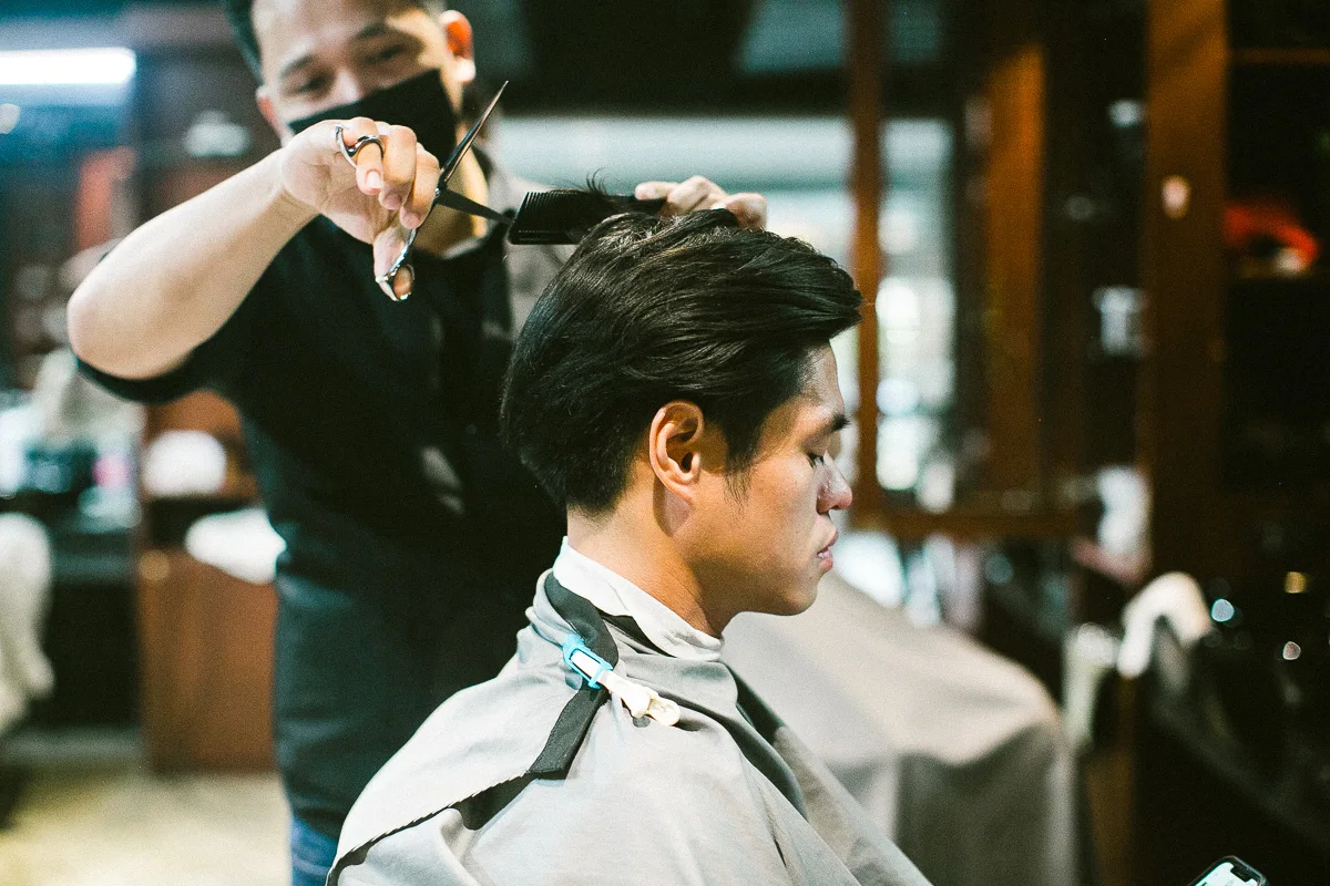 Felipe & Sons barbershop storefront