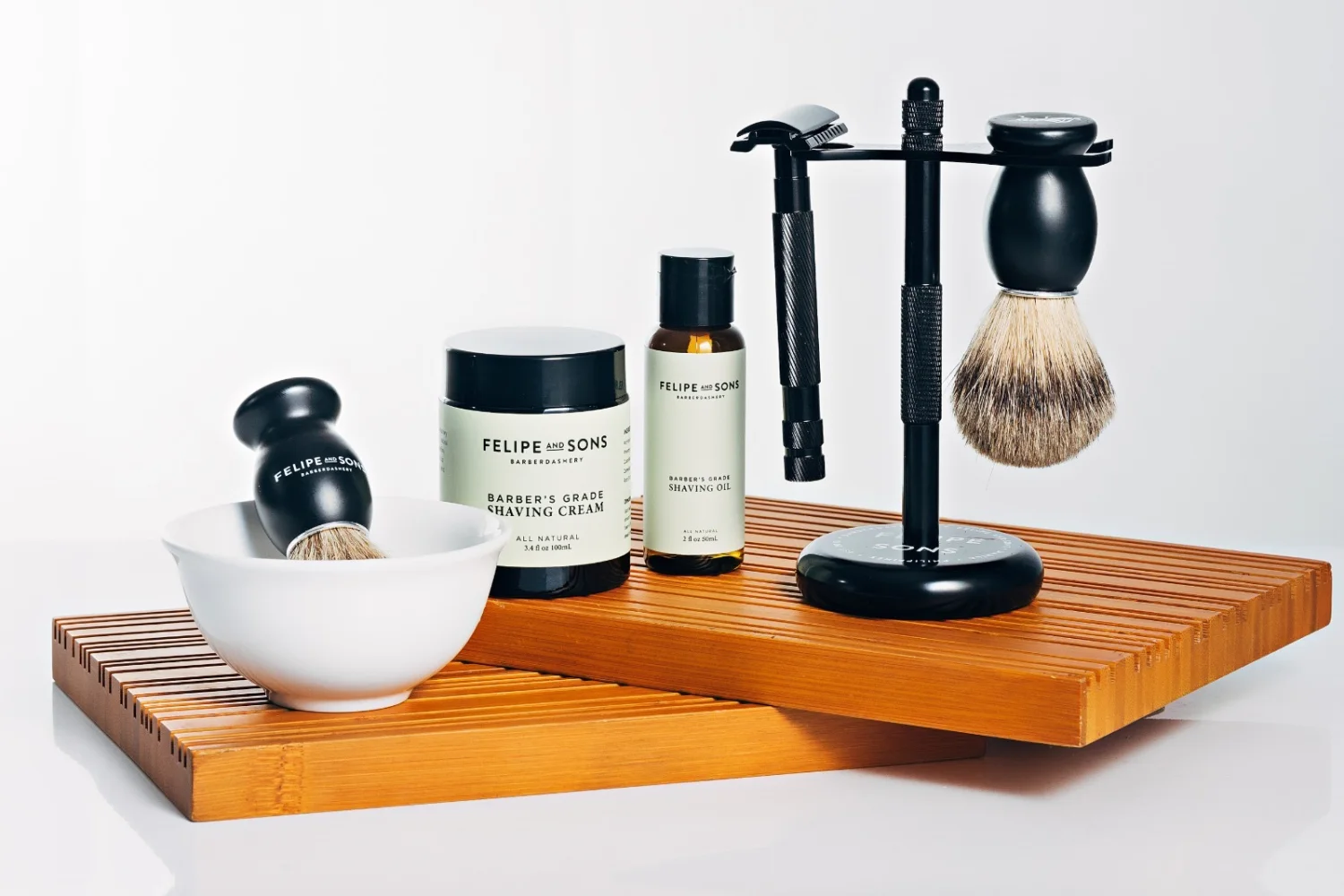 Felipe & Sons grooming products developed with Sourcy